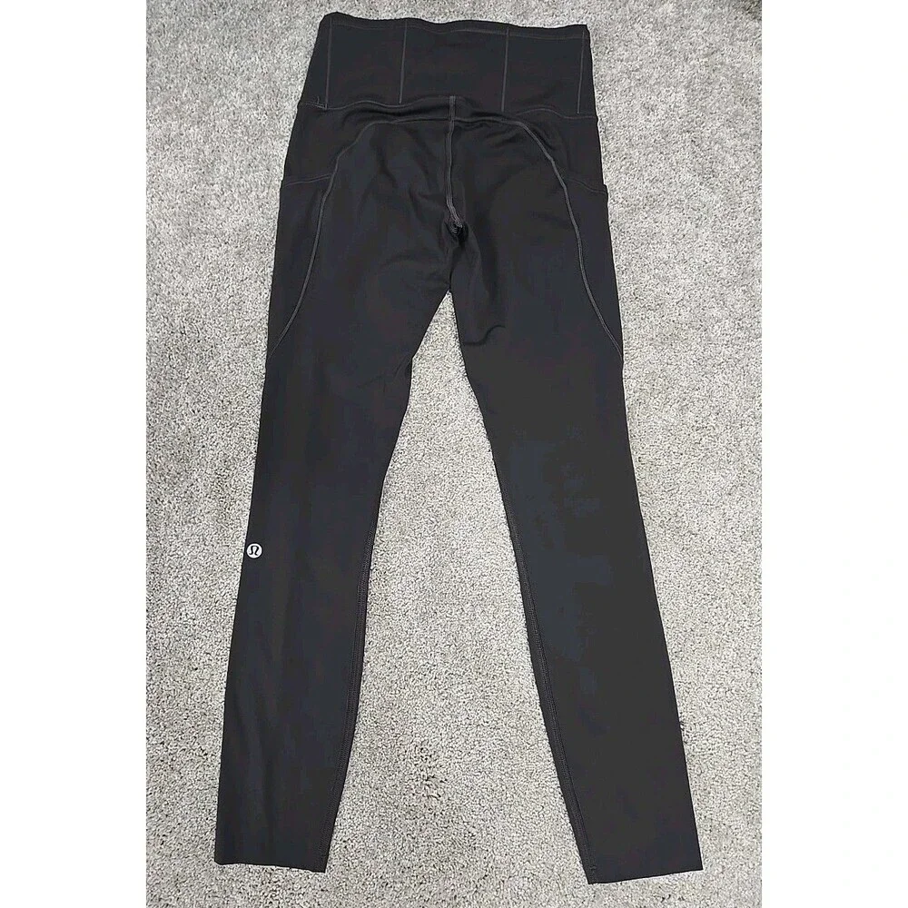 Lululemon Fast Free Tight‎ 24” Leggings Pockets Gray Women’s Size 2